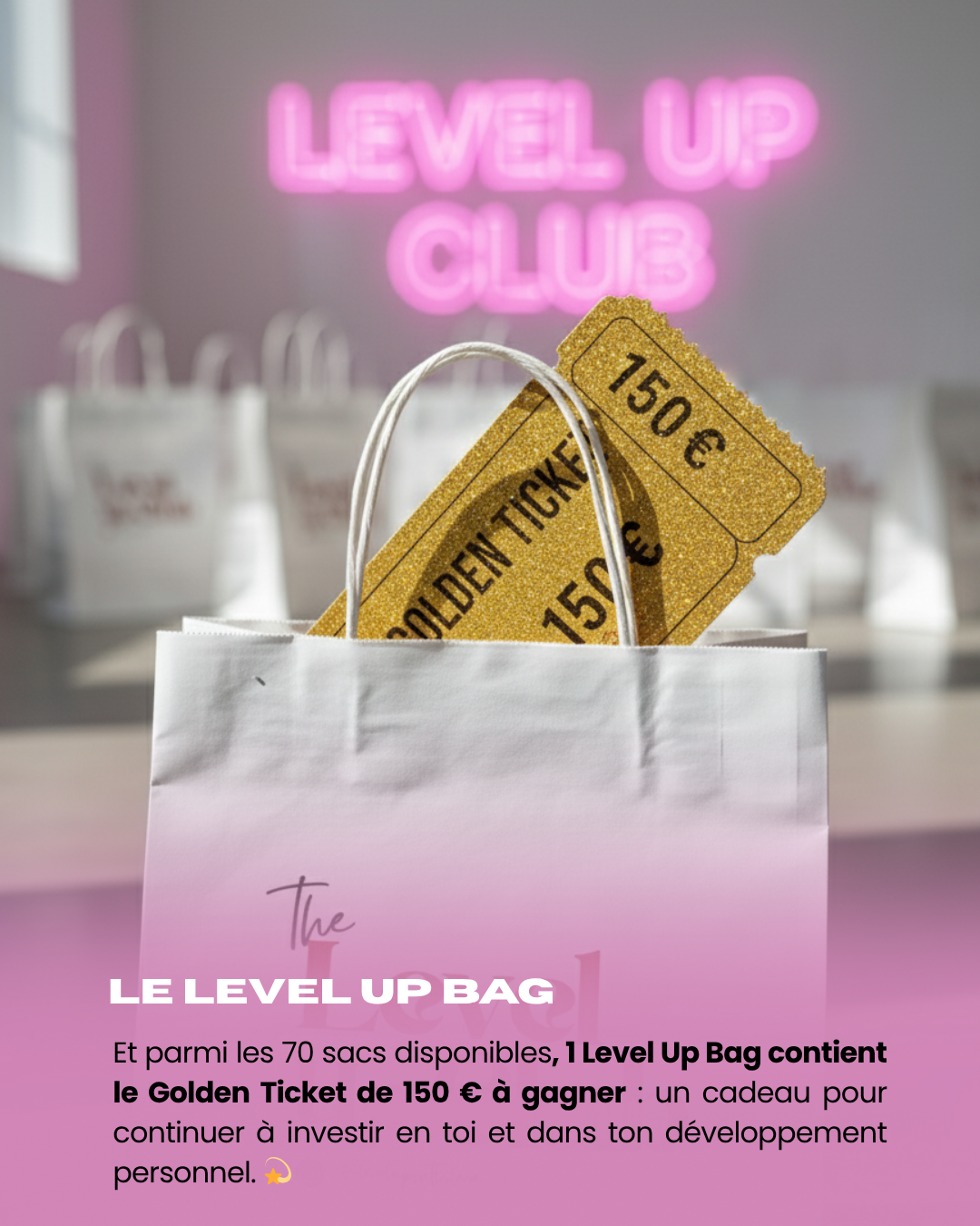 Précommande - THE LEVEL UP BAG